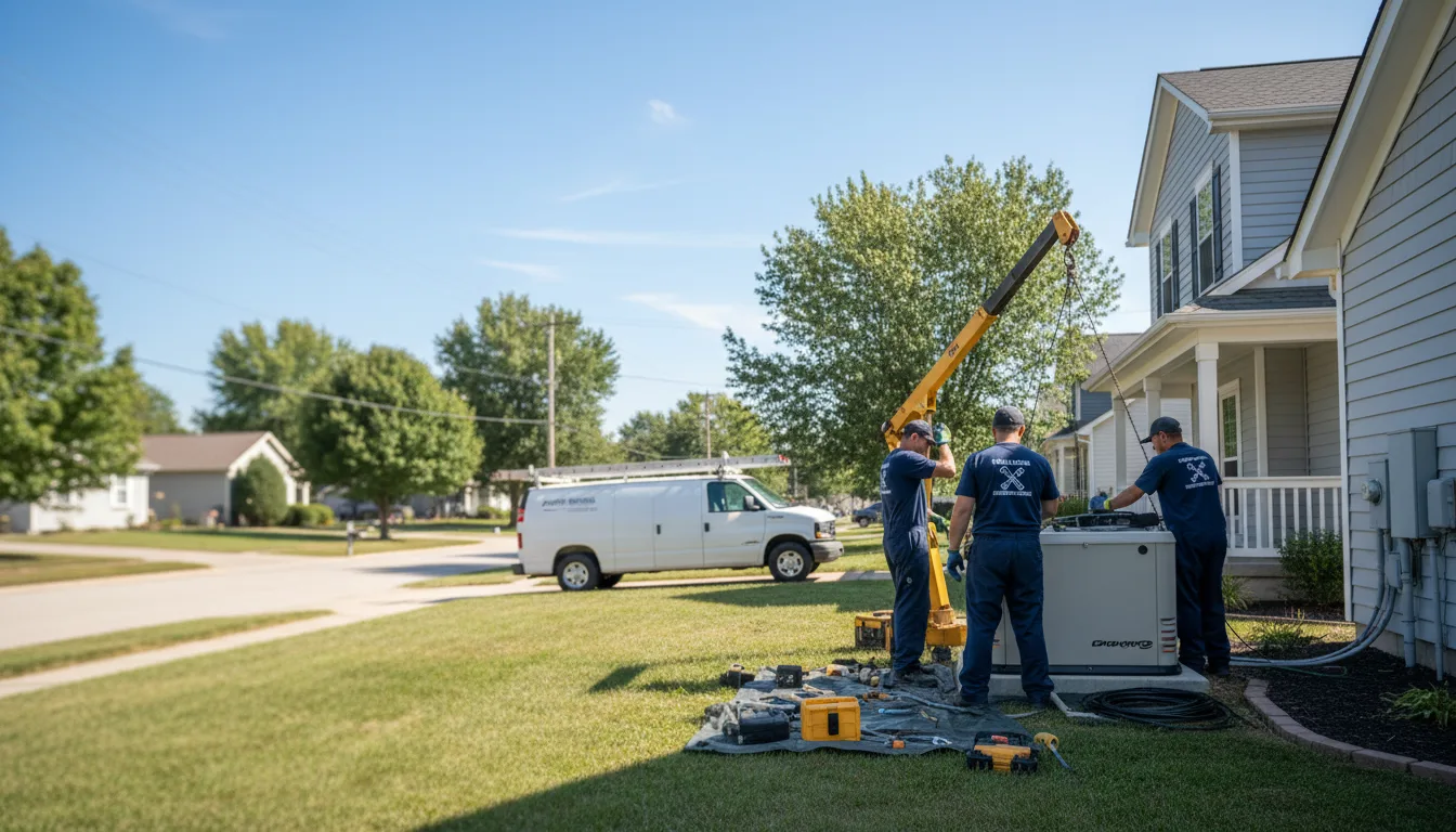 Generator Installation in Hutsonville, IL near me